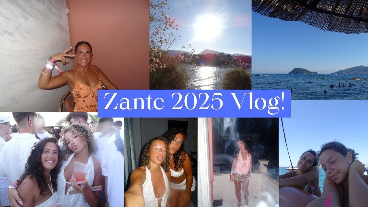 Zante 2025 Travel Vlog