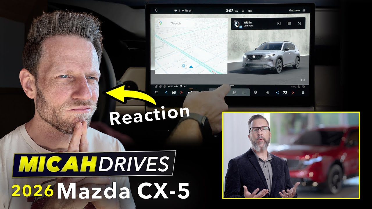 2026 Mazda CX-5 In-Vehicle Tech | Micah Reacts