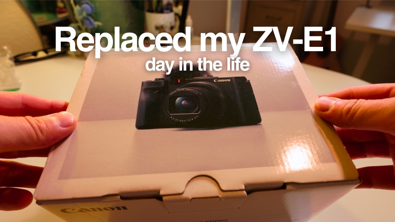 Nobody Talks About This Compact Cinematic Camera (But Should) | Day in the Life