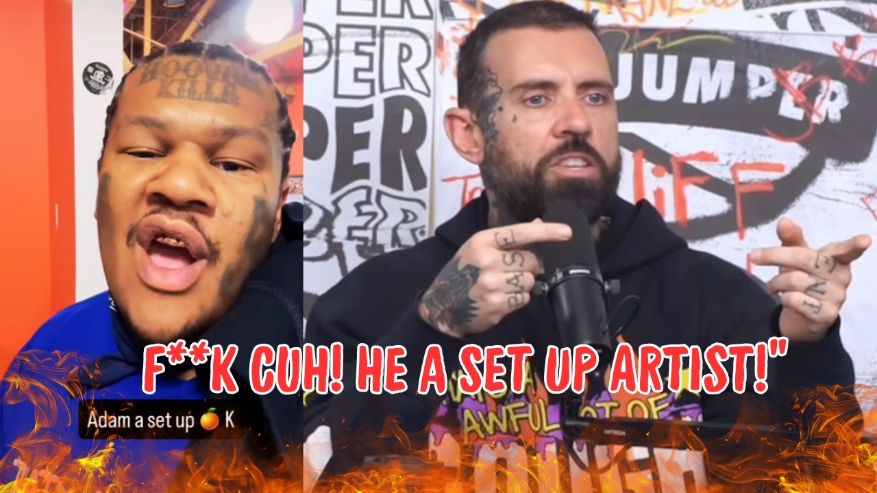 Crip Mac DISSES Adam 22 & QUITS No Jumper⁉️😮