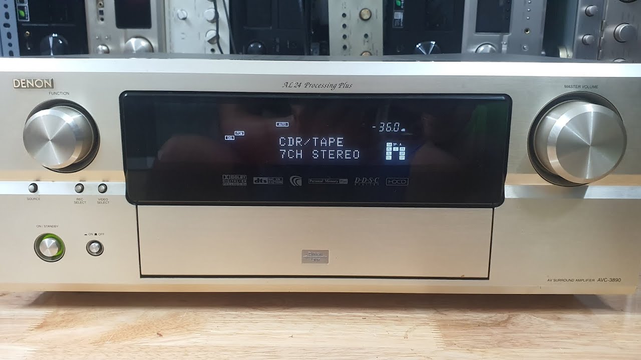 Âm ly Denon đa kênh 7.1 model AVC 3890, zalo/đt: 0978339087( giá em báo trong Video)