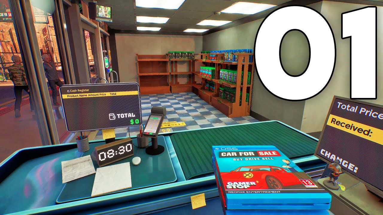 Gamer Stop Simulator - Part 1 - The Beginning