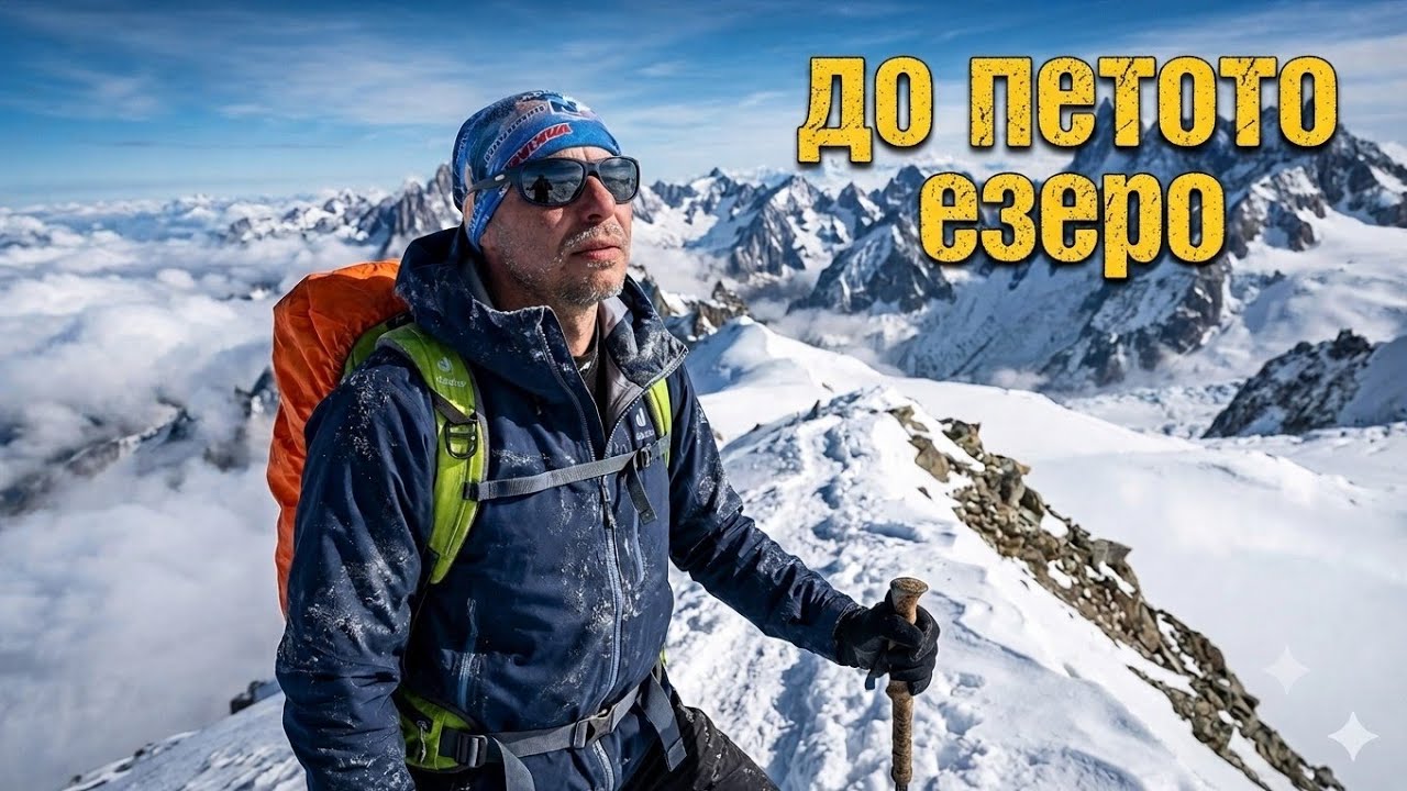 Ски туринг в Рила: Eзеро Бъбрека | Зимно приключение!. Ski Touring to the Seven Rila Lakes