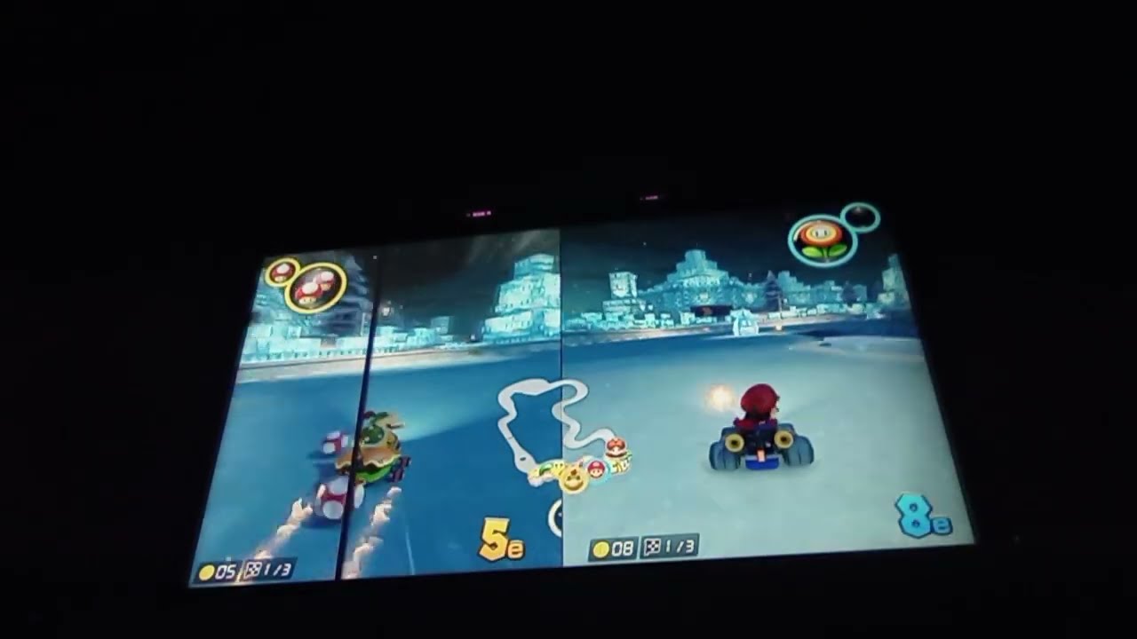 Mario Kart 8 DeLuxe: Bowser Jr Vs Mario 