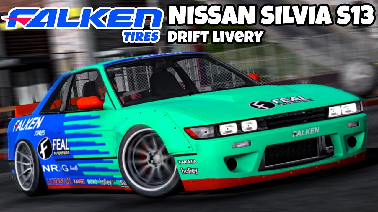 Falken Tires Nissan Silvia S13 Livery | Car Parking Multiplayer