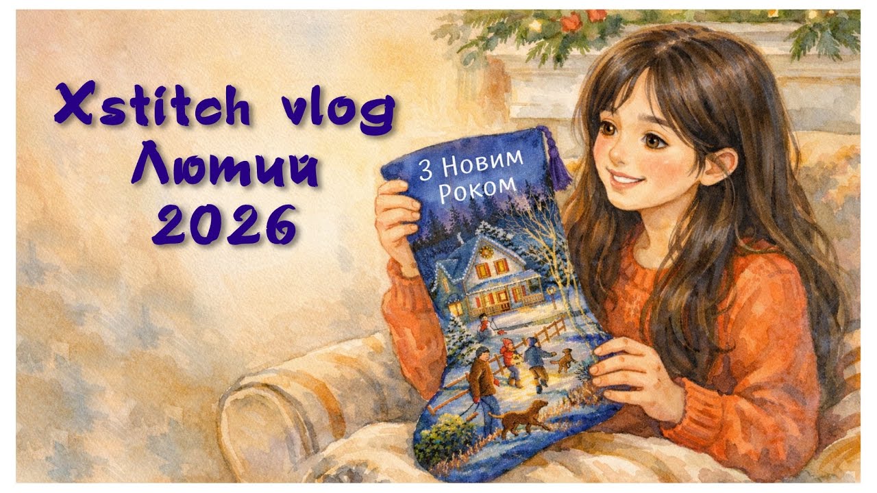 370. Вишивка хрестиком. Лютий 2026. Фініші Lelia, Dimensions, Mill hill, покупки. Xstitch vlog.