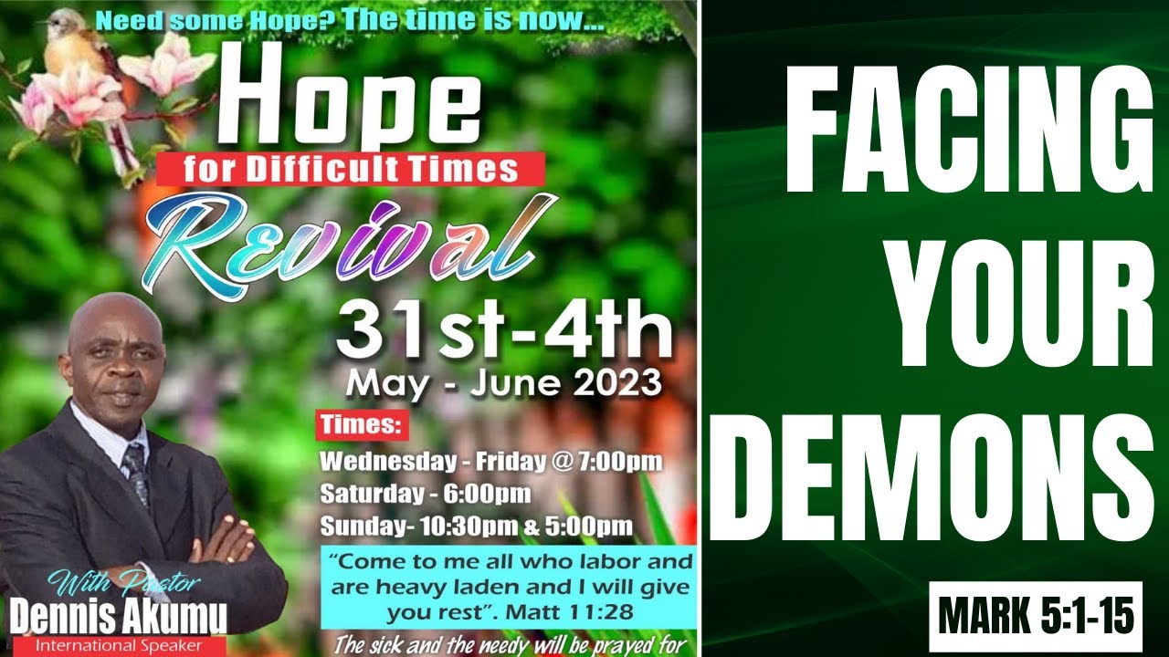 FACING YOUR DEMONS | Friday Revival Service | 2nd June, 2023 | 7:00pm | Ps Dennis Akumu