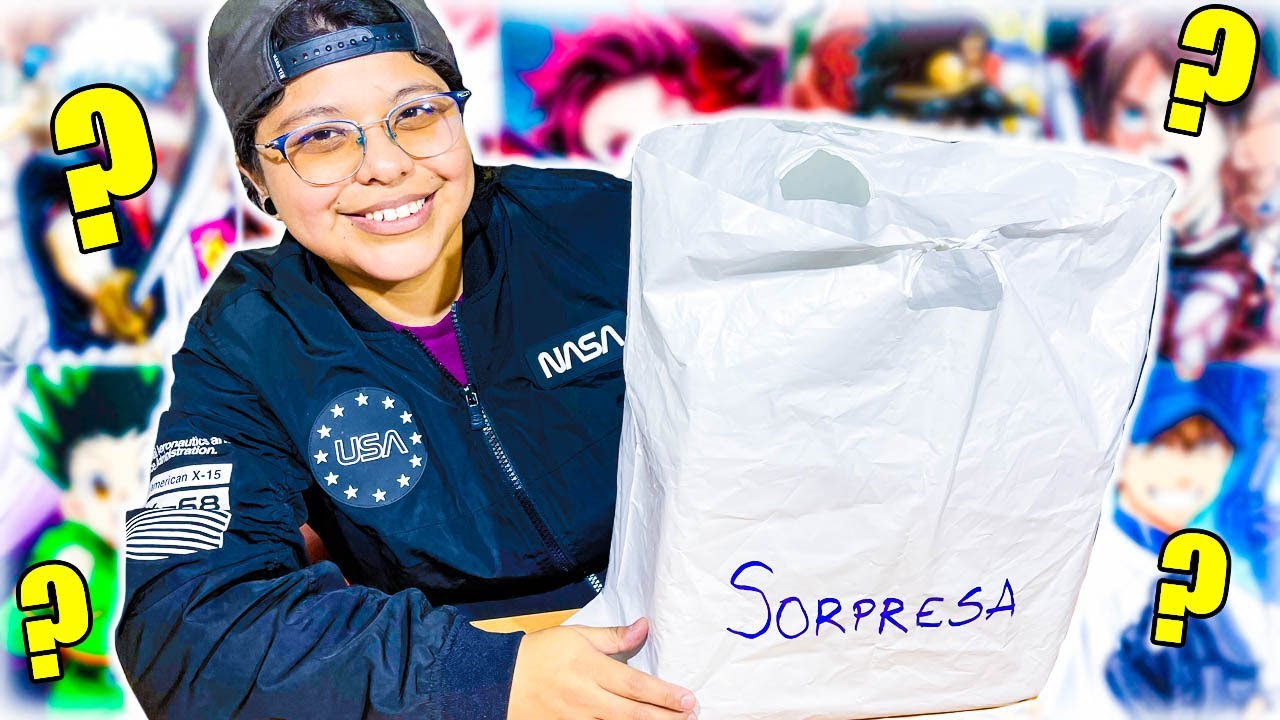 COMPRE UNA BOLSA SORPRESA DE ANIME de 40 DÓLARES 📦❓| Elcanaldelpatho