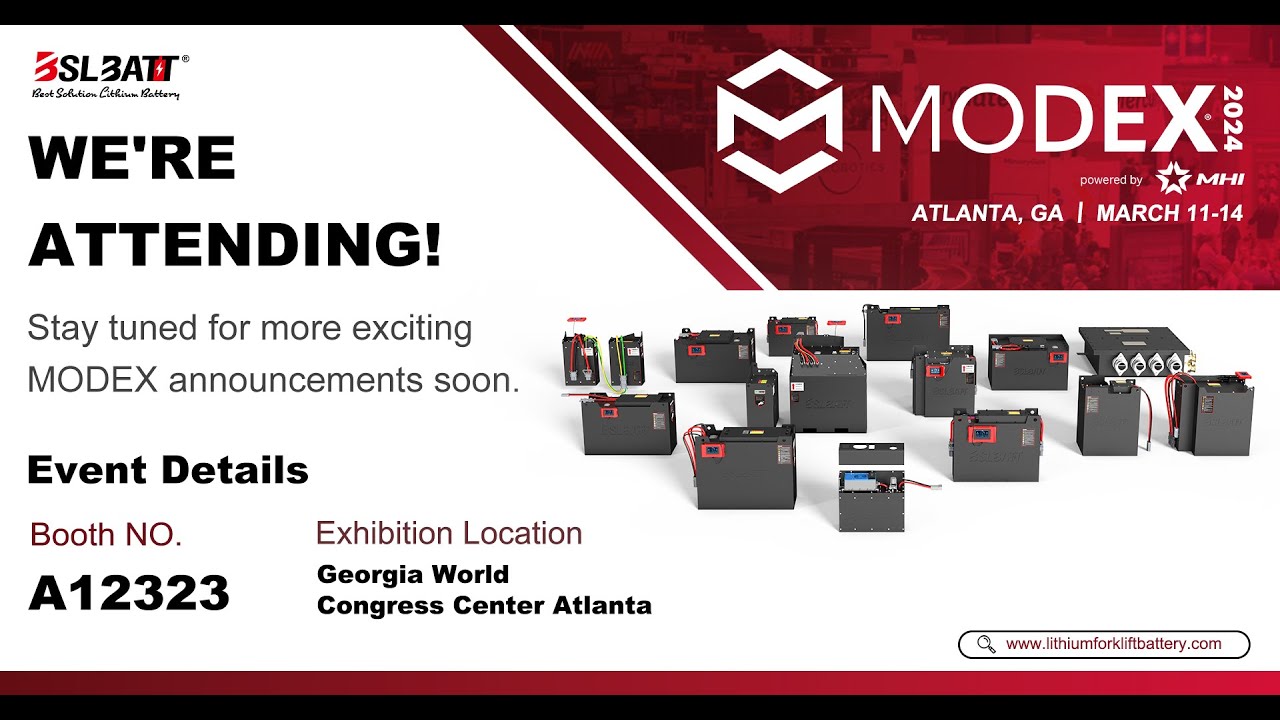 BSLBATT will participate in MODEX 2024 with enhanced product portfolio