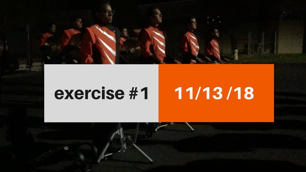 InTheLot - RCC Fall Quads - Exercise #1 - 11/13/18