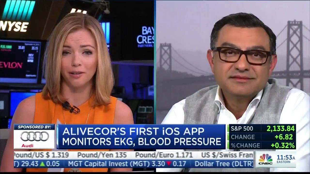 CNBC features Kardia Mobile and AliveCor + Omron integration