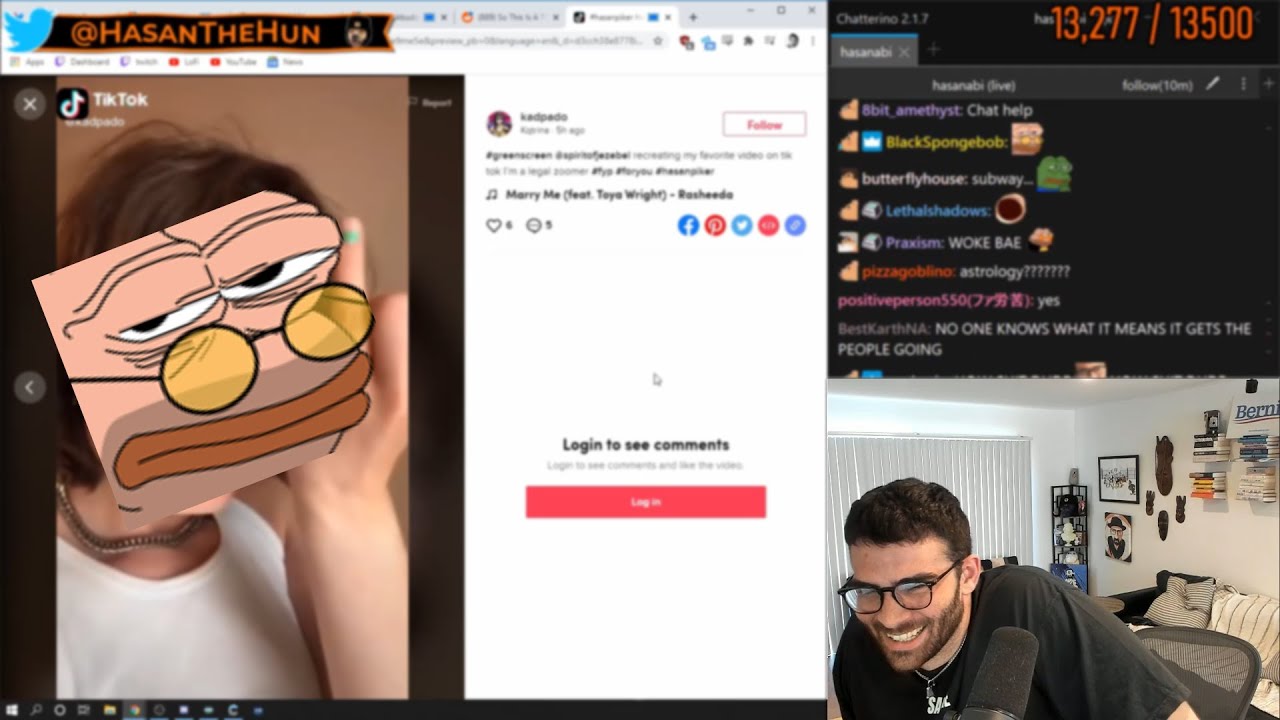 Hasan Reacts to Thirsty TikToks About Him!