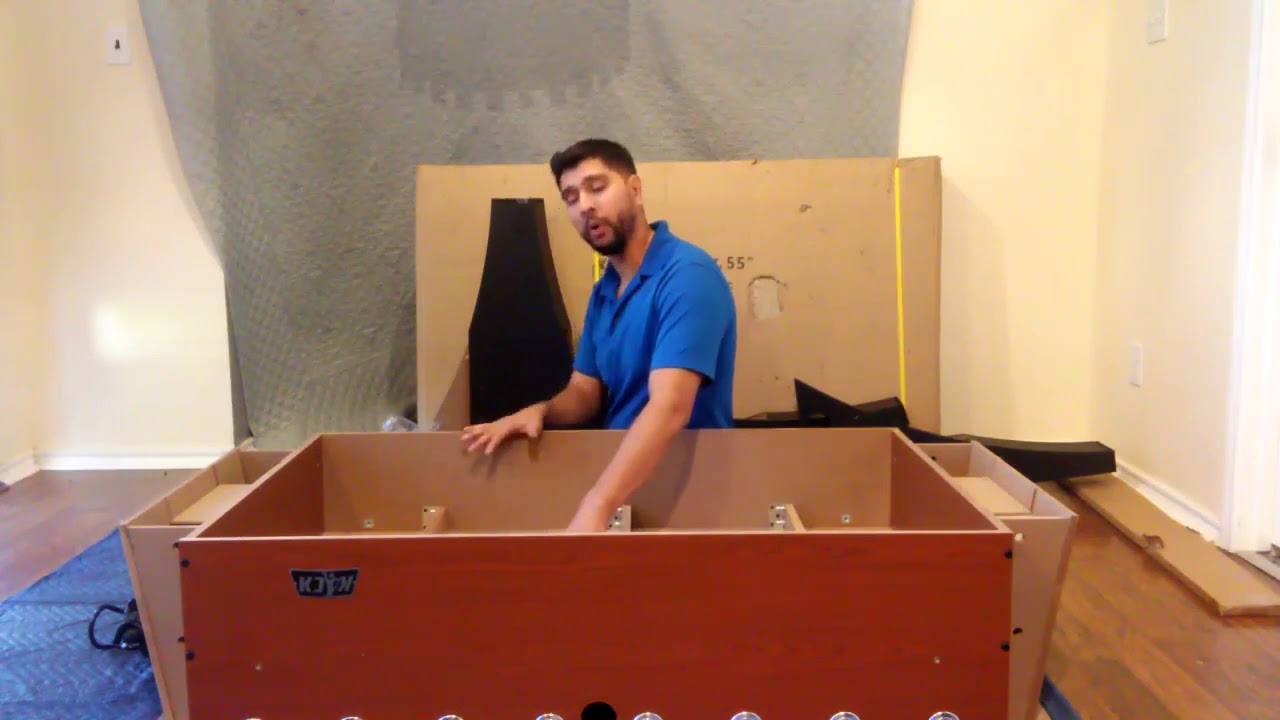 KICK Legend 55″ Foosball Table Assembly Video