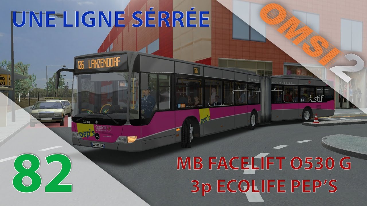 [OMSI 2] Episode n°82 : Une ligne serrée en Mercedes-Benz o530 G Facelift PEP'S