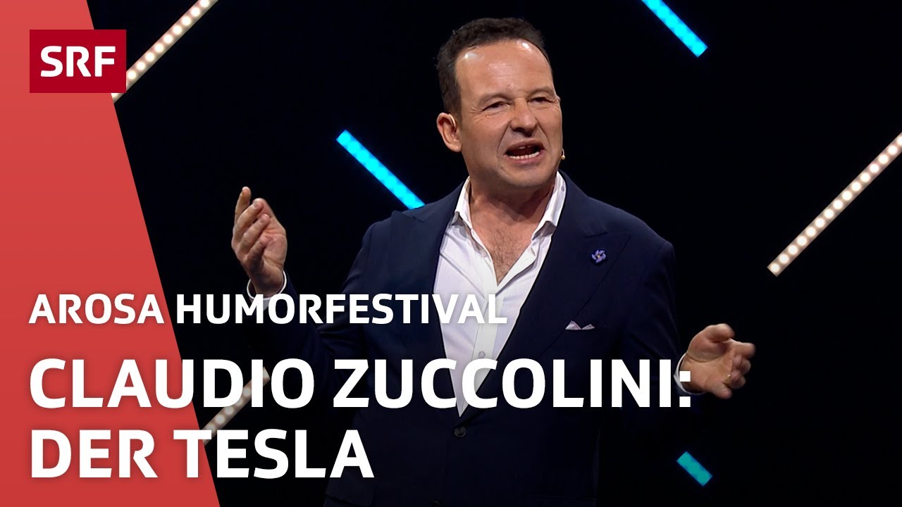 Claudio Zuccolini: Der Tesla - das iPad auf vier Rädern | Arosa Humorfestival 2021 | Comedy | SRF
