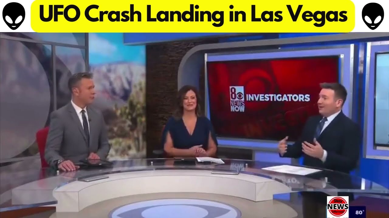 BREAKING: Police bodycam records UFO crash landing in Las Vegas