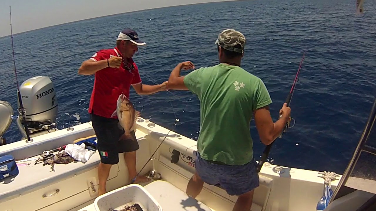 Charter di pesca a Lampedusa