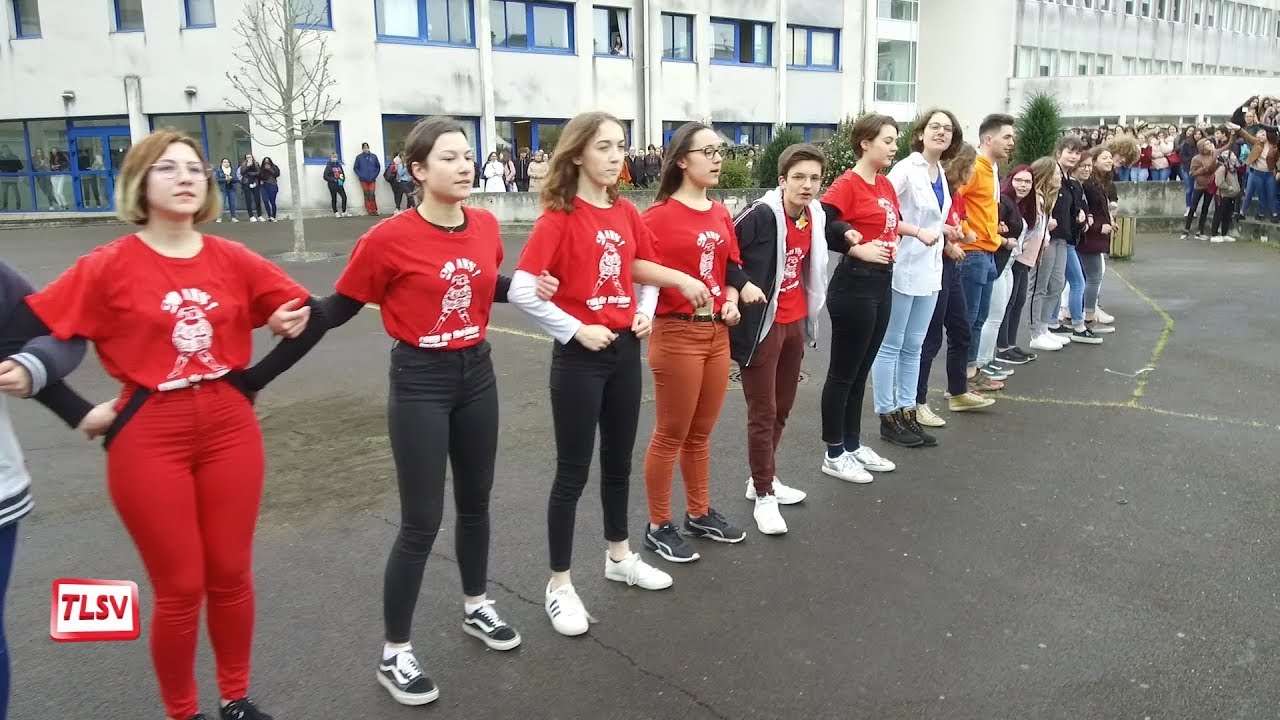 Luçon : les lycéens fêtent la fraternité