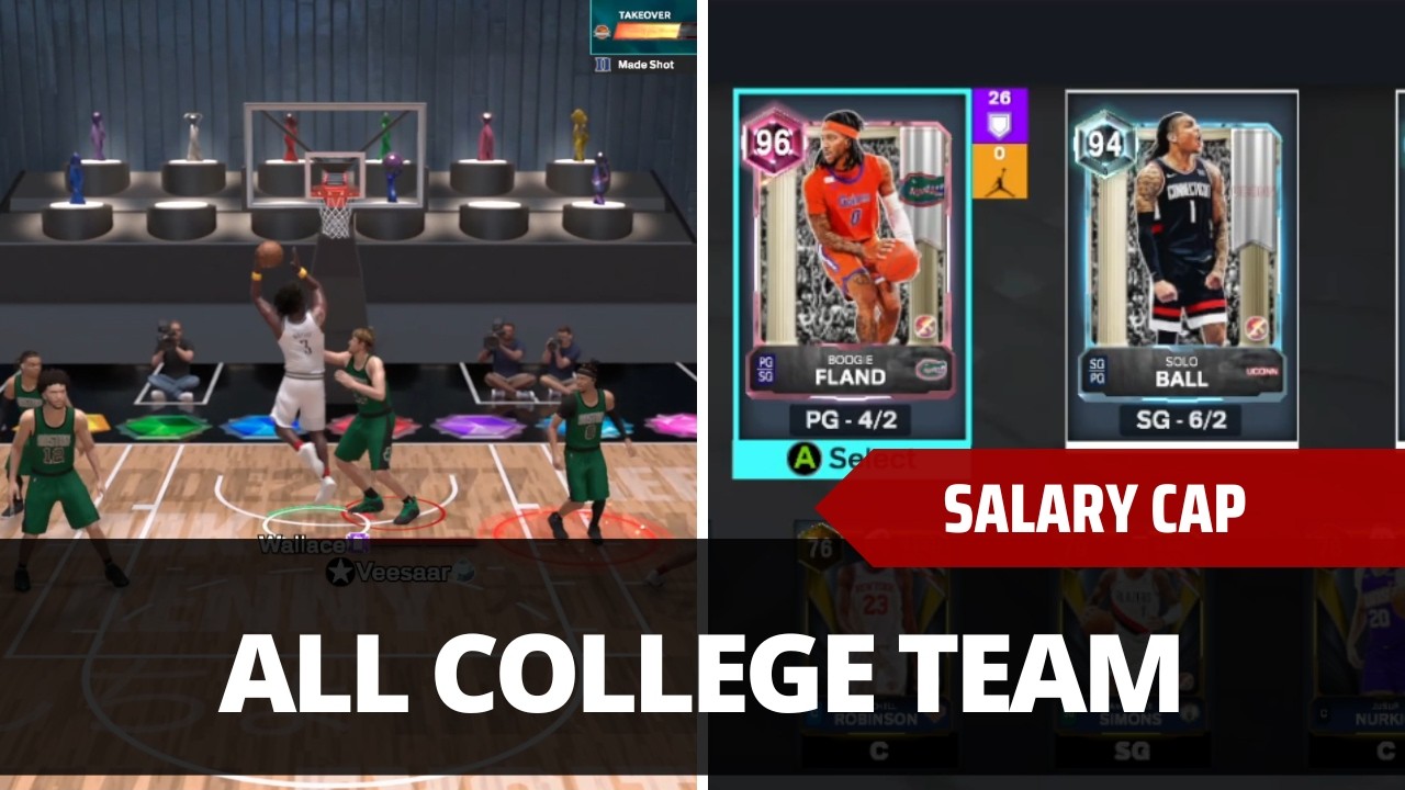 Состав из игроков колледжа в режиме Salary Cap &mdash; NBA 2K26 MyTeam