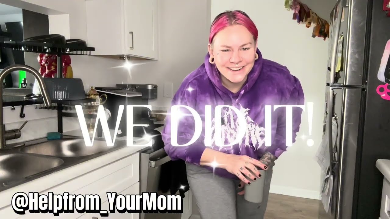 Washing Dishes with Your Mom 🫧￼