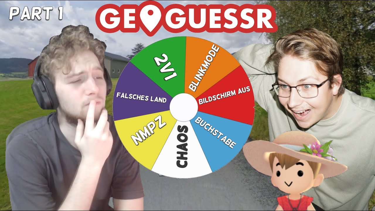 GEWINNE ICH GEGEN @justmoli69 MIT HANDICAPS??! | GEOGUESSR GLÜCKSRAD CHALLENGE | PART 1