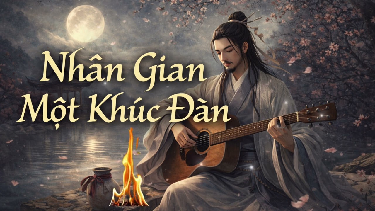 NHÂN GIAN MỘT KHÚC ĐÀN | Guitar Buồn Cổ Phong | Nghe Là Thấy Lạnh Tim