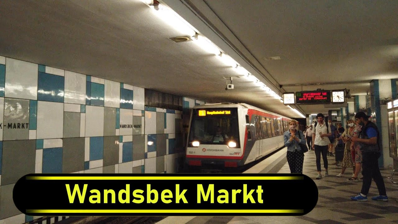U-Bahn Station Wandsbek Markt - Hamburg 🇩🇪 - Walkthrough 🚶