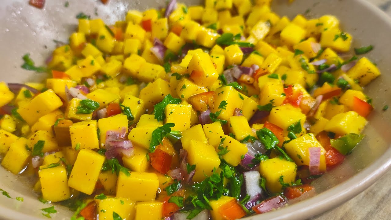 Mango Salsa! Quick, Simple and Delicious