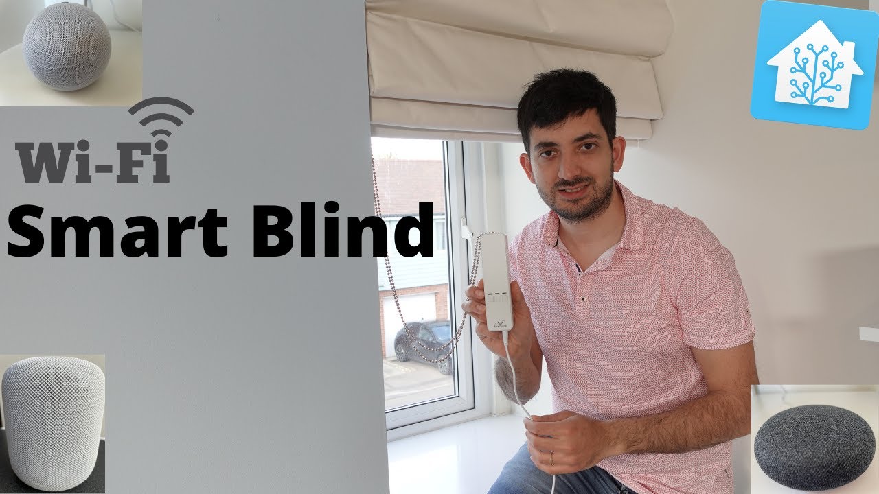 Control WiFi Smart Blinds in your Smart Home (Home Assistant, Homekit, Alexa, Google)