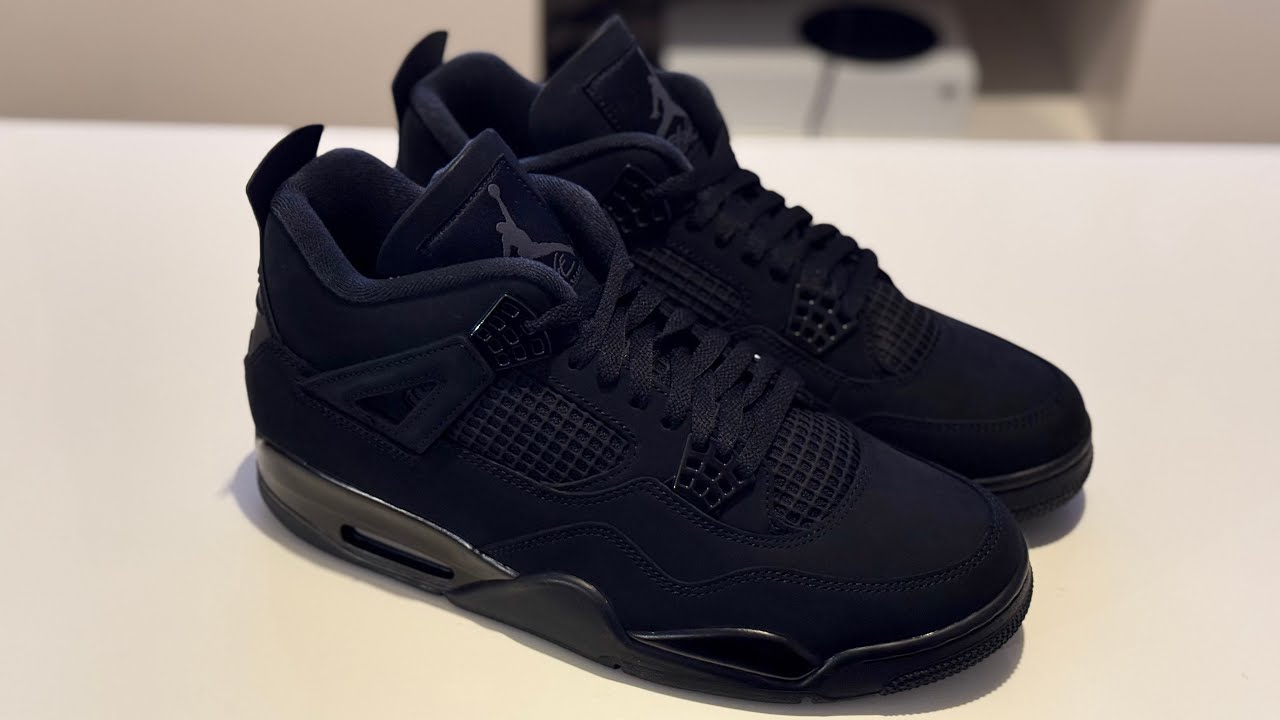 Nike Air Jordan 4 Retro Black Cat unboxing