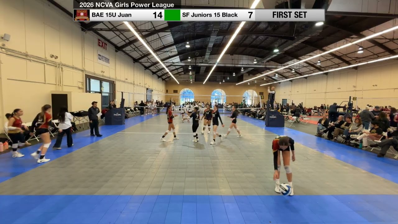 BAE 15U Juan vs SF Juniors 15 Black @ SMEC 2/21/26