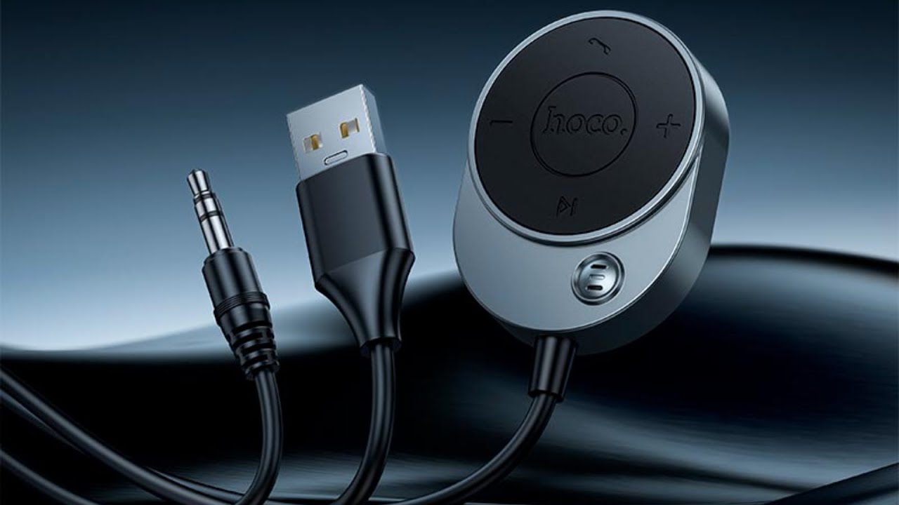HOCO E150 Path — бездротовий звук у вашому авто через AUX