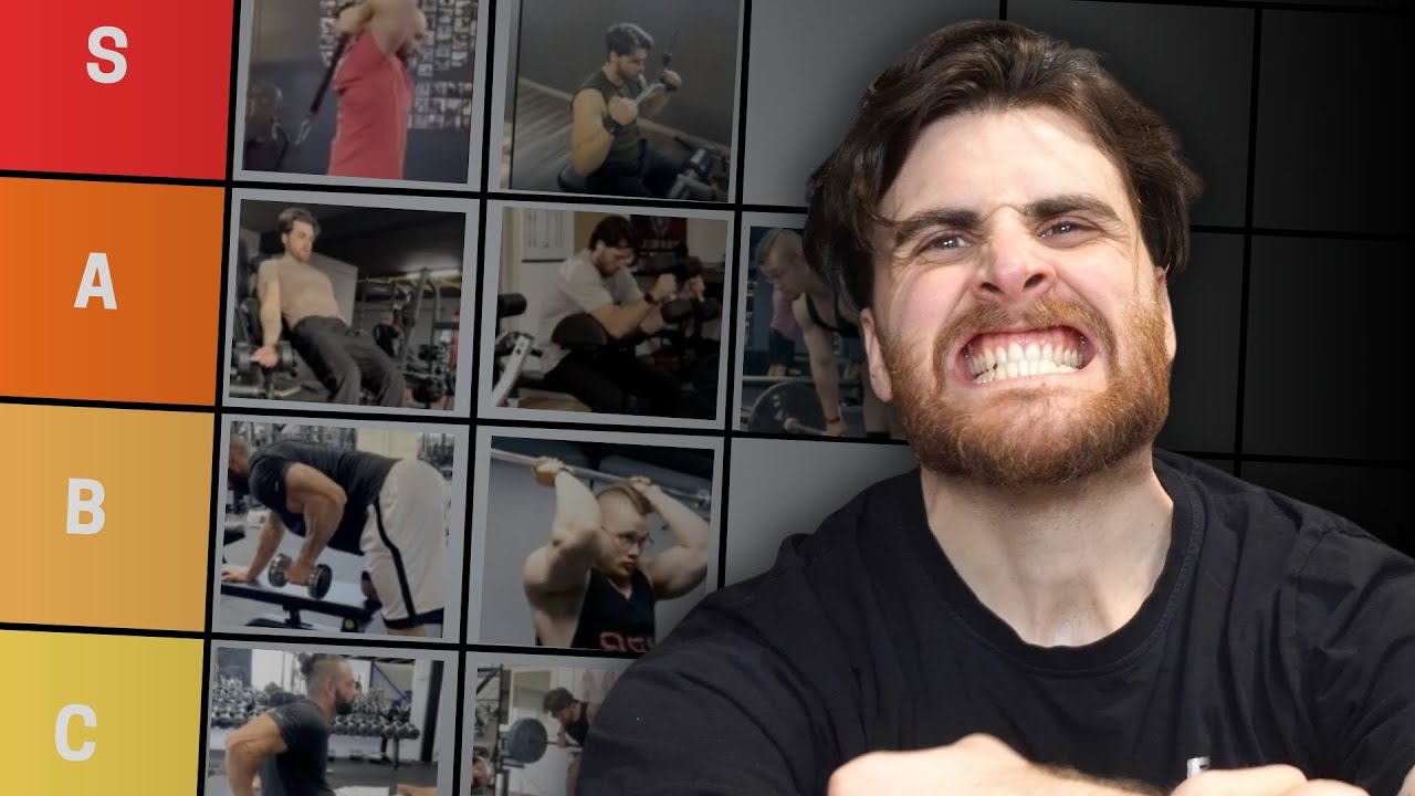 Tier List DEFINITIVA degli esercizi in palestra (Ep. 2): altri 40 movimenti analizzati senza filtri