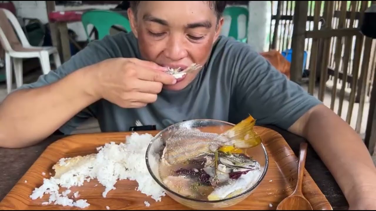 Sinigang na Isda Mukbang | Filipino food | Mukbang Philippines 