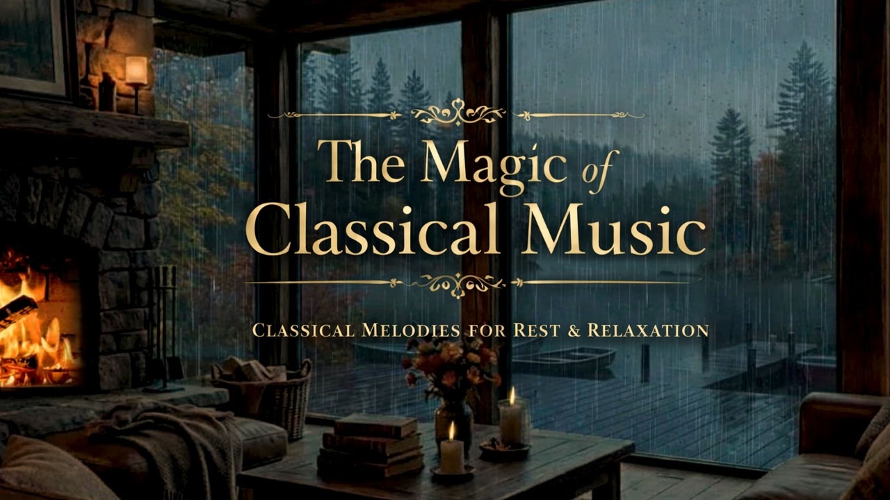 Evening Calm – Classical Music for the Soul | Quiet Night, Gentle Rain & Classical Melodies