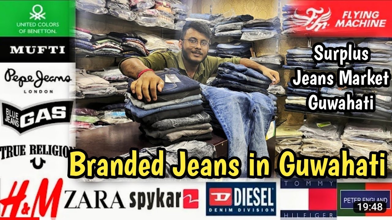 Branded Jeans in Guwahati |  H&M - Jack & Jones - Levi's - Mufti | Surplus |  Reatil & Wholesale