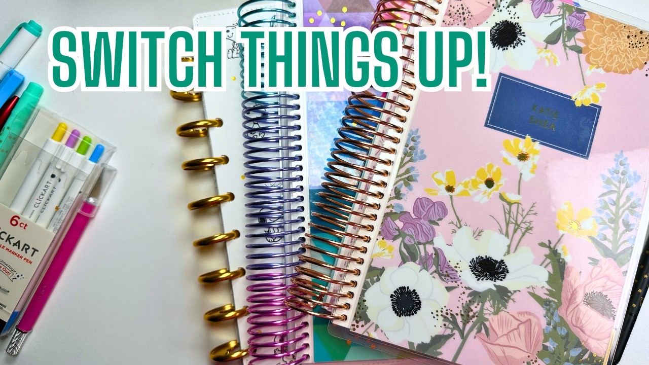 How I’m Changing My Planner Lineup for March! Happy Planner Setup