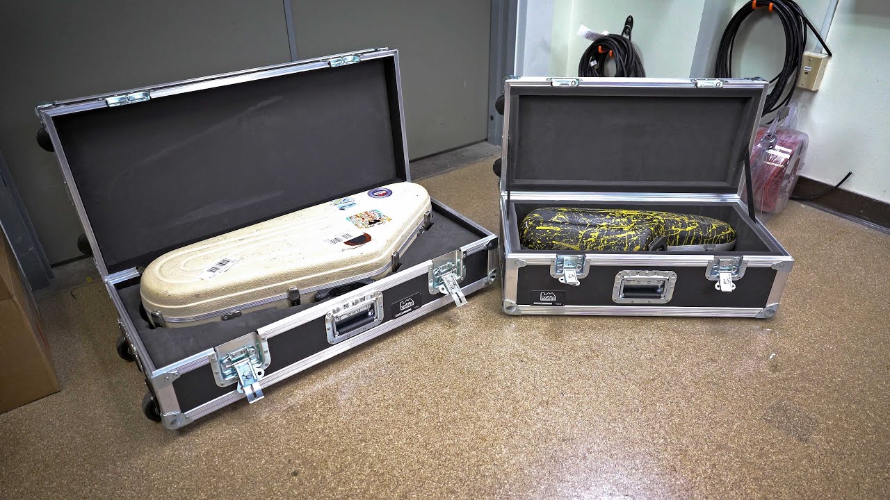 Stacking Alto & Tenor Sax Flight Cases For Mark Rivera | LM Cases