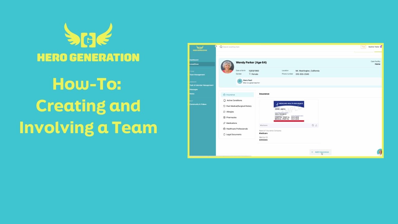 HeroGeneration How To: Creating and Involving a Team