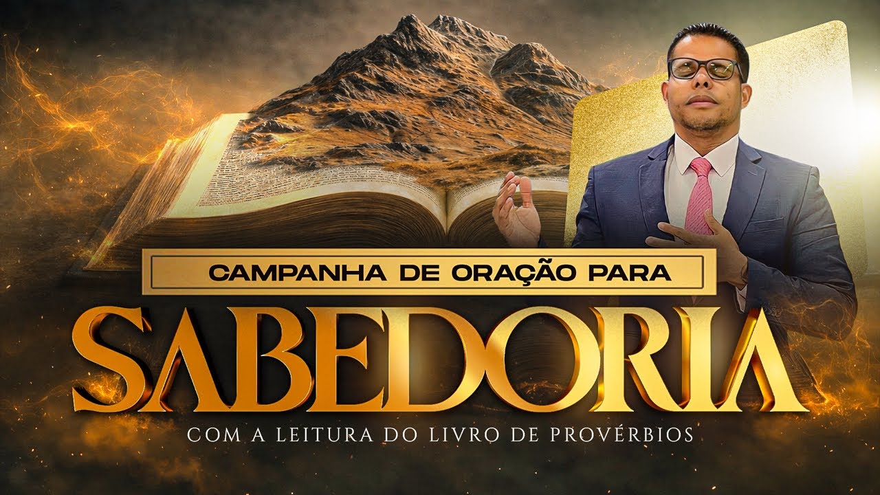 ao vivo - Campanha de oração para sabedoria 04/03/2026 - 31 dias de monte