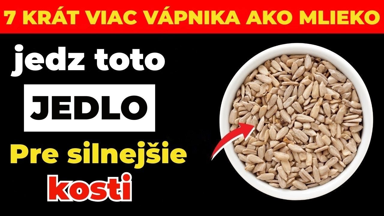 SENIORI! Top 7 jedál, ktoré obsahujú viac vápnika ako mlieko! (Získajte silnejšie kosti)