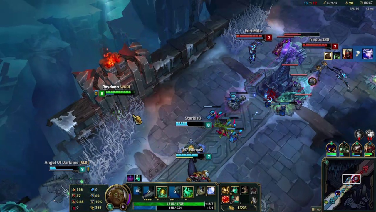League of Legends illaoi aram | balanced teams | ft. Raydano