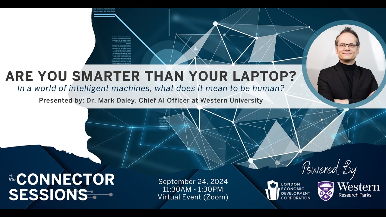 Exploring AI with Dr. Mark Daley | Western Research Parks Connector Session