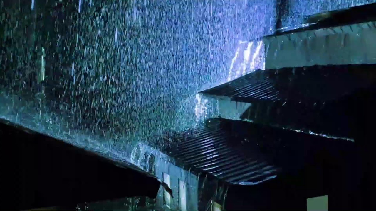 Ultimate Rainstorm on Tin Roof with Thunder ⛈️ Deep Sleep in Minutes | Insomnia Relief & Relaxation