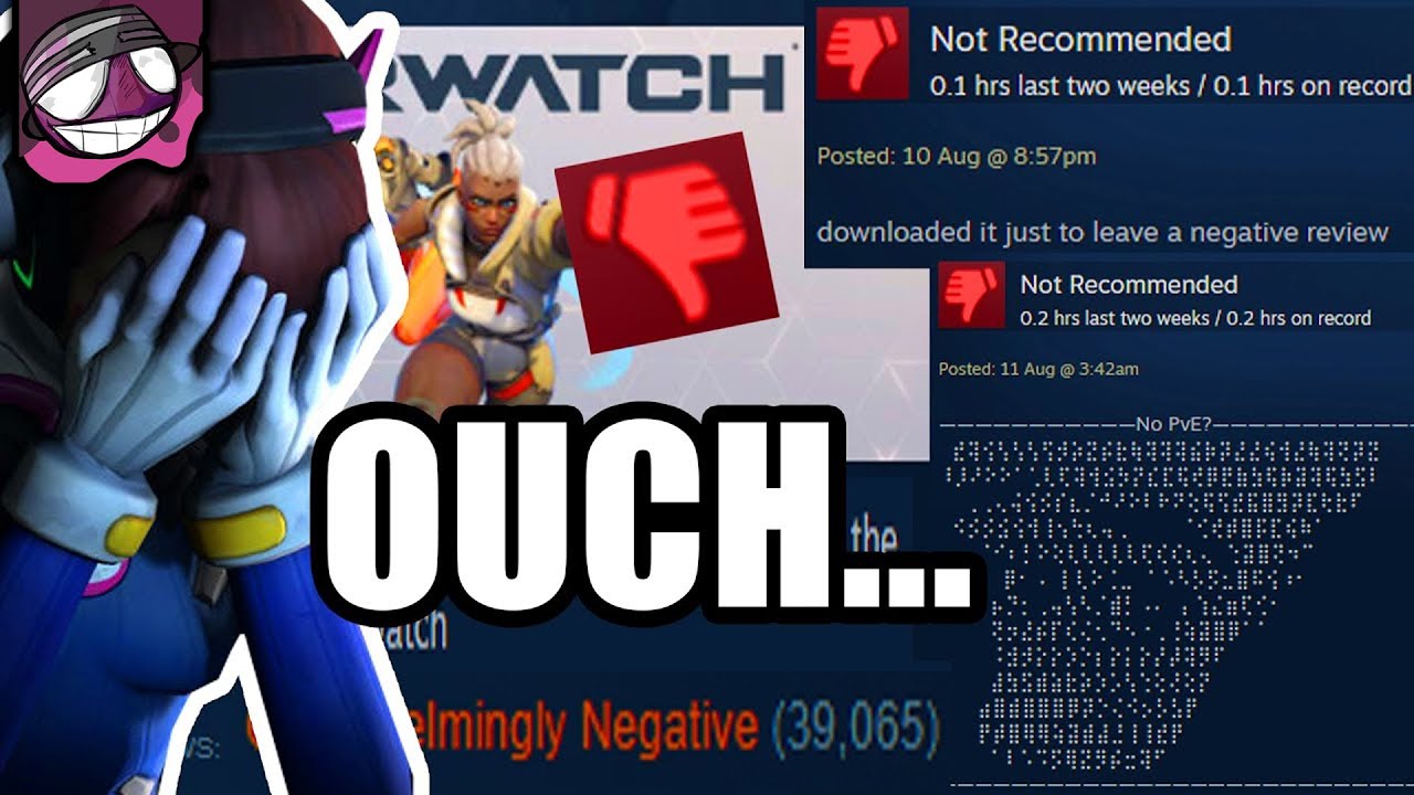 Reading All 39,069 Negative Reviews of Overwatch 2 On Steam