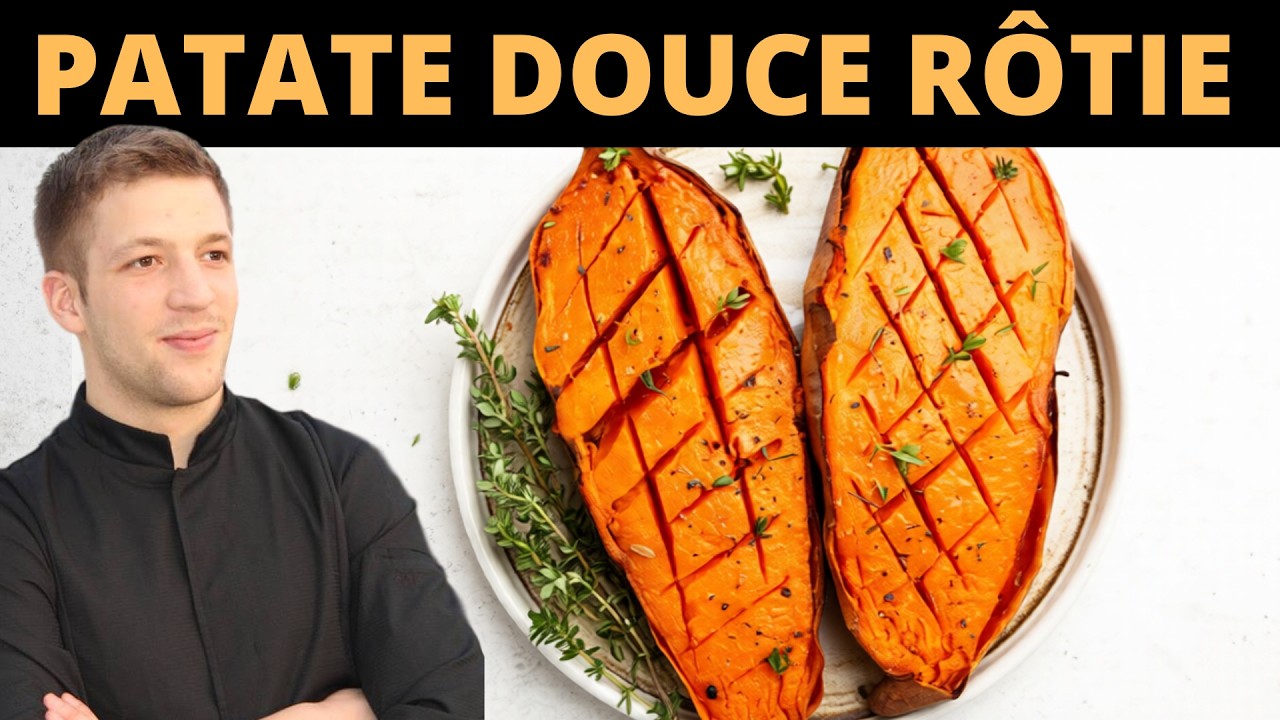 Comment cuire des PATATES DOUCES au FOUR