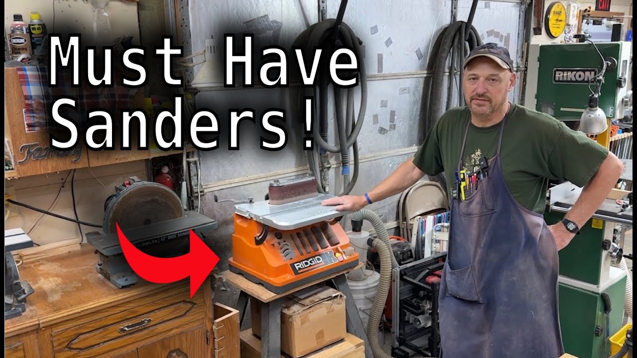 Ultimate Woodshop Sanders! - Belt, Disc & More!