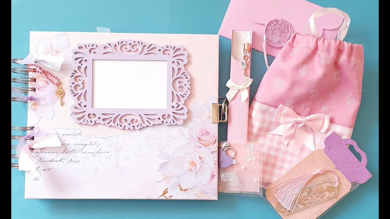 Album diario Prima Comunione con lucchetto e personalizzabile