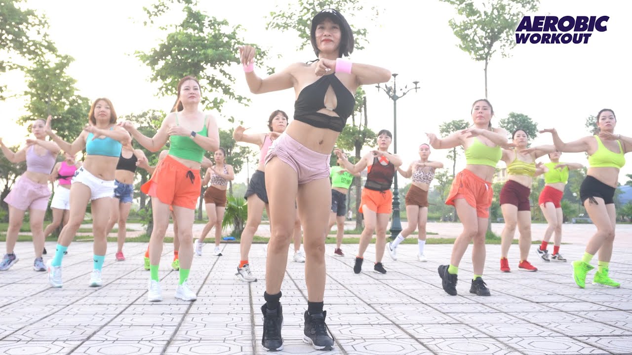 Упражнения для похудения дома | 30-минутная тренировка плоского живота | Aerobic Workout