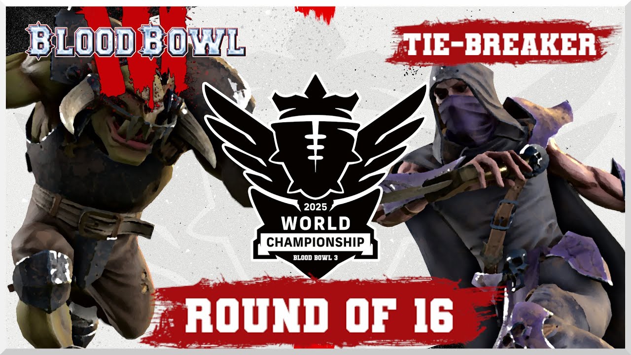 Blood Bowl 3 — Чемпионат мира 2025 года — 1/8 финала — Тай-брейк между MrPage и LeMarseillais! (О...
